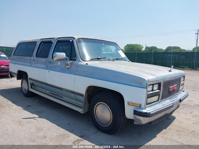 1990 GMC Suburban R15 Conventional VIN: 1GKER16K6LF512460 Lot: 39419098