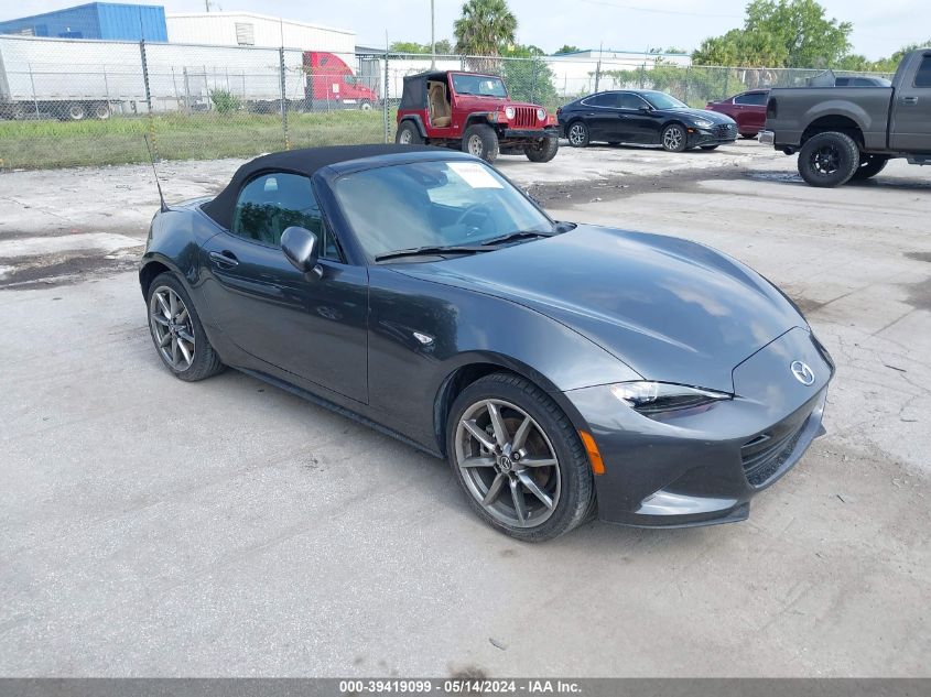 2022 Mazda Mx-5 Miata Grand Touring VIN: JM1NDAD75N0507832 Lot: 39419099