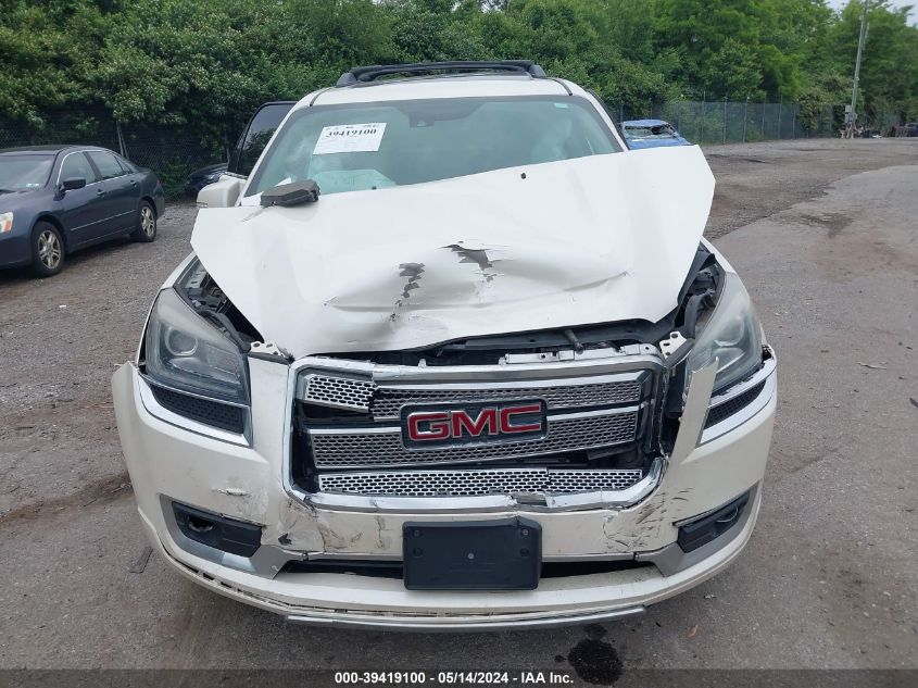 2014 GMC Acadia Denali VIN: 1GKKVTKD3EJ218886 Lot: 39419100