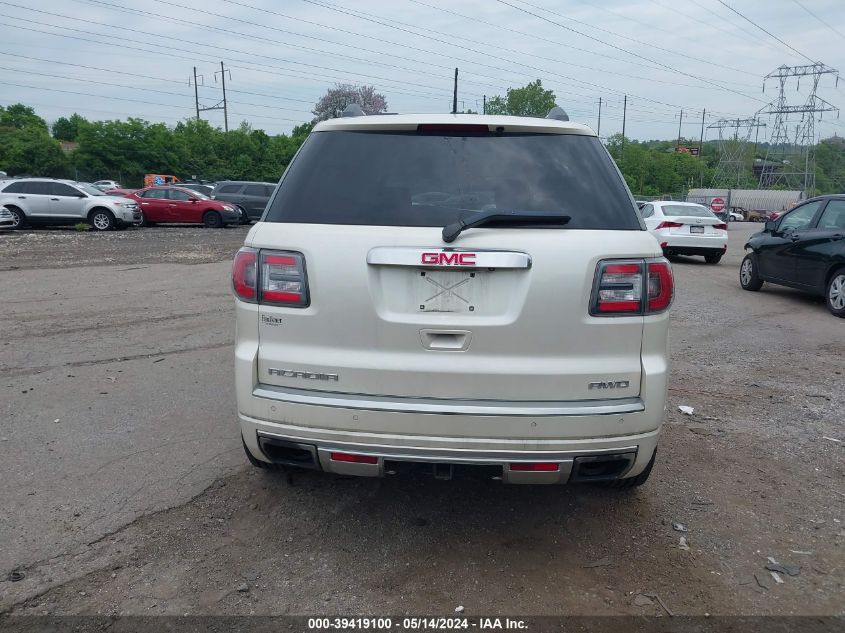 2014 GMC Acadia Denali VIN: 1GKKVTKD3EJ218886 Lot: 39419100