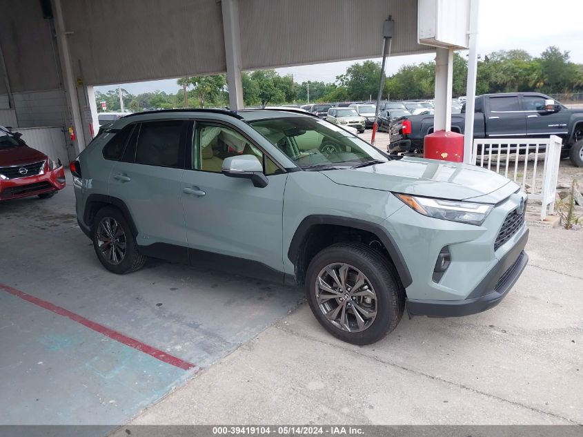 2023 Toyota Rav4 Xle Premium Hybrid VIN: JTMB6RFV4PD113953 Lot: 39419104