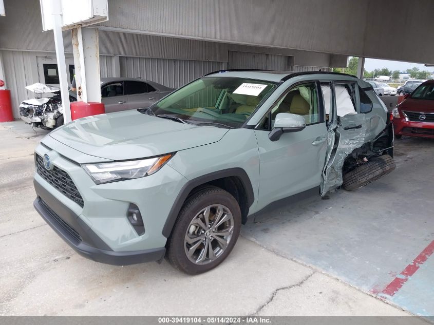 2023 Toyota Rav4 Xle Premium Hybrid VIN: JTMB6RFV4PD113953 Lot: 39419104