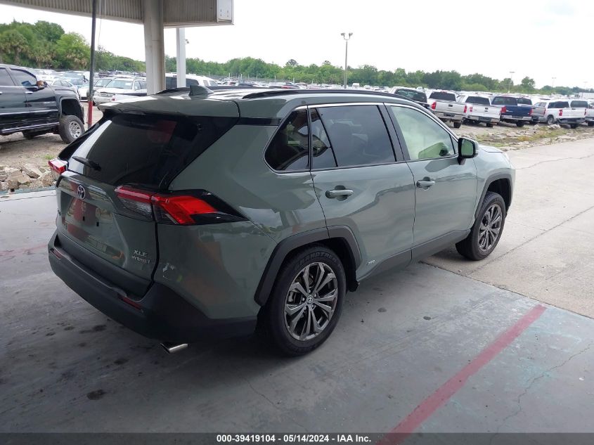 2023 Toyota Rav4 Xle Premium Hybrid VIN: JTMB6RFV4PD113953 Lot: 39419104