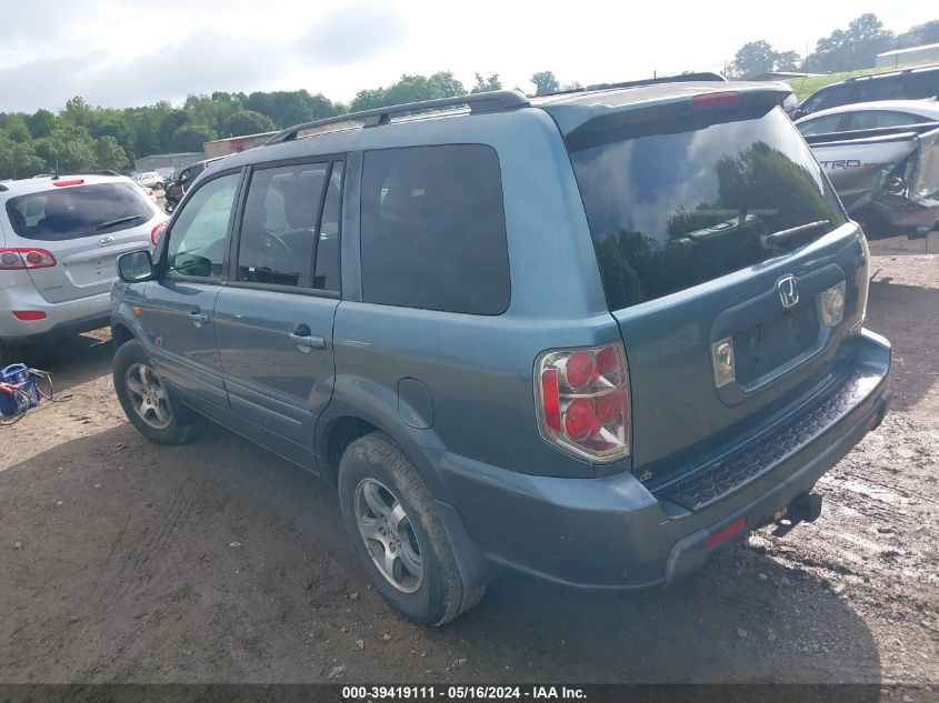 2006 Honda Pilot Ex-L VIN: 5FNYF18566B021209 Lot: 39419111