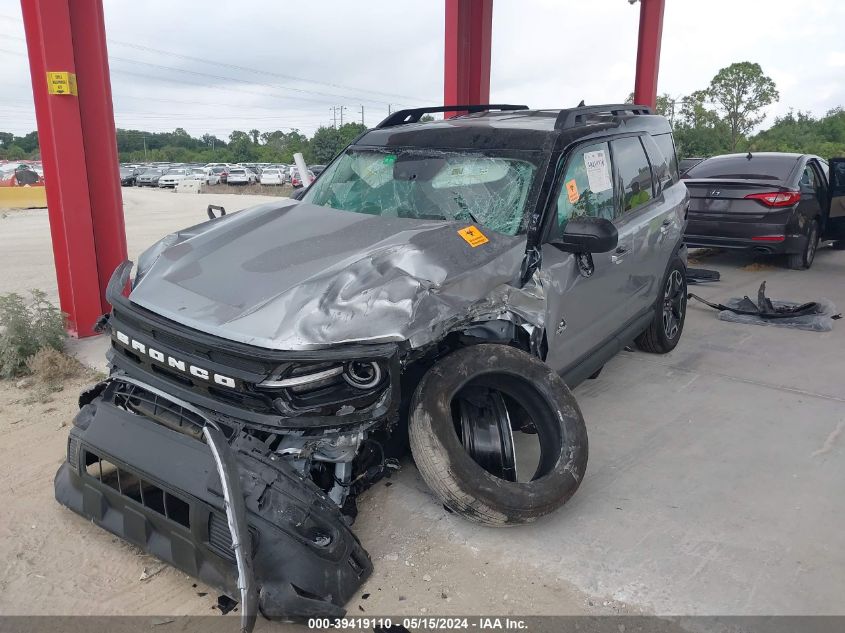 2022 Ford Bronco Sport Outer Banks VIN: 3FMCR9C64NRE29894 Lot: 39419110