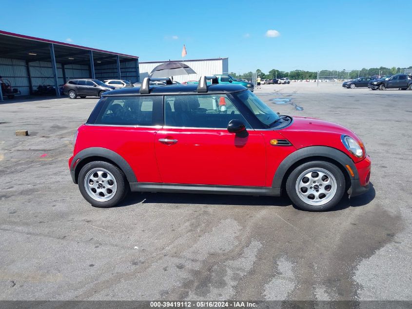 2013 Mini Hardtop Cooper VIN: WMWSU3C51DT373376 Lot: 39419112