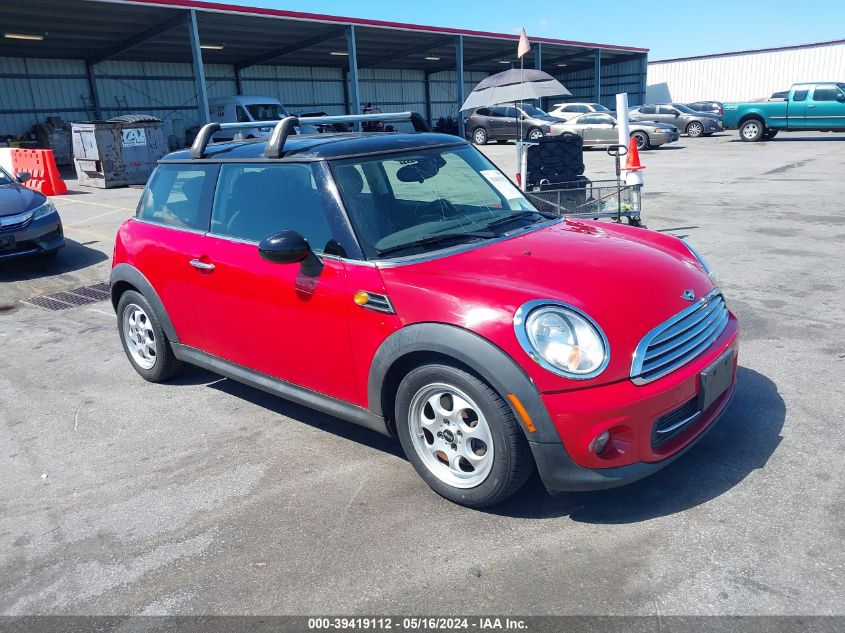 2013 Mini Hardtop Cooper VIN: WMWSU3C51DT373376 Lot: 39419112