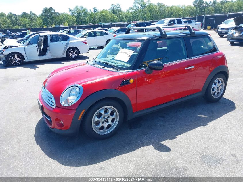 2013 Mini Hardtop Cooper VIN: WMWSU3C51DT373376 Lot: 39419112