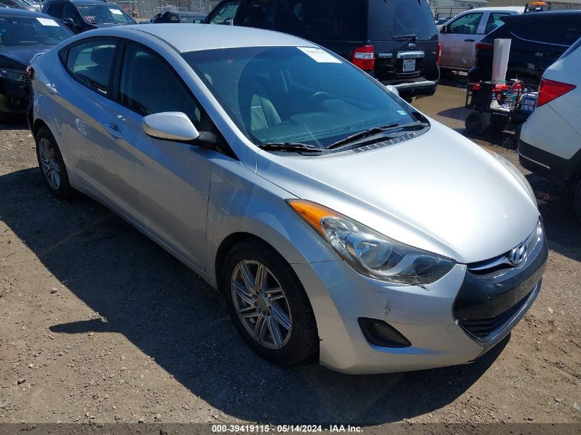 2013 Hyundai Elantra Gls VIN: 5NPDH4AE0DH227032 Lot: 39419115