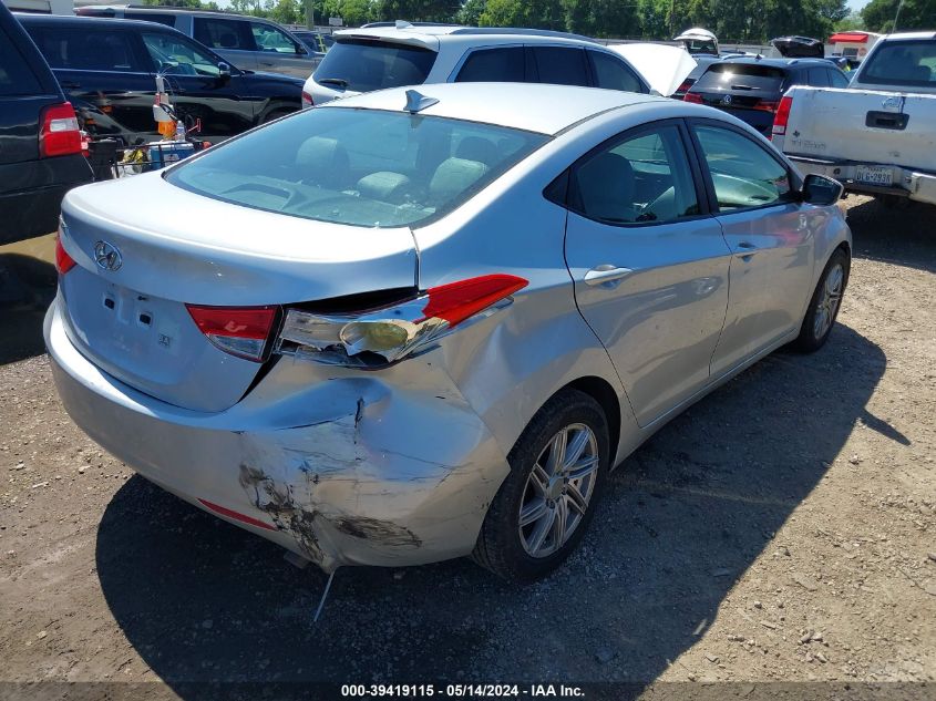 2013 Hyundai Elantra Gls VIN: 5NPDH4AE0DH227032 Lot: 39419115