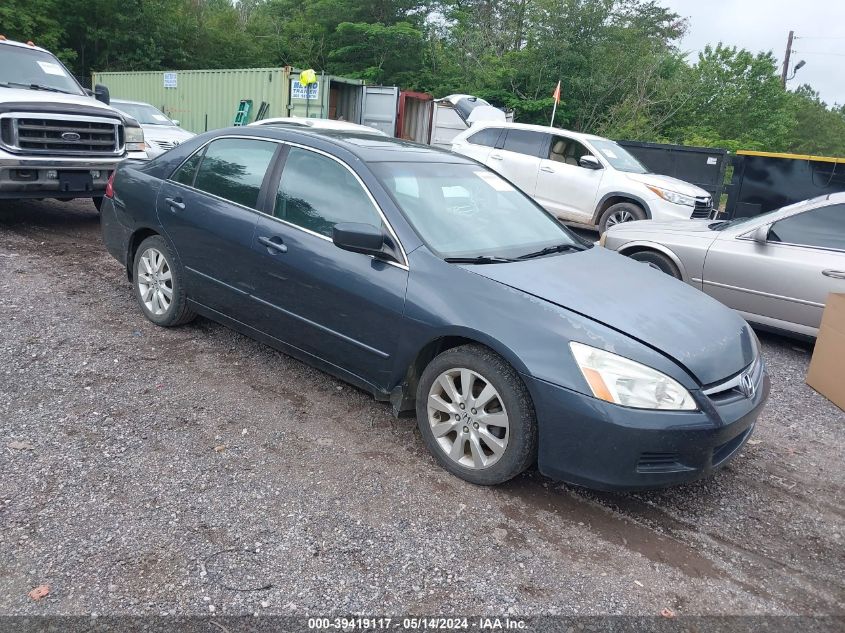 2007 Honda Accord 3.0 Ex VIN: 1HGCM66557A027644 Lot: 39419117