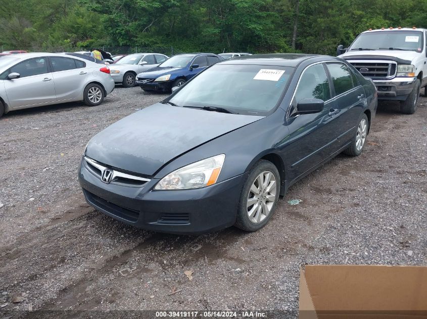 2007 Honda Accord 3.0 Ex VIN: 1HGCM66557A027644 Lot: 39419117