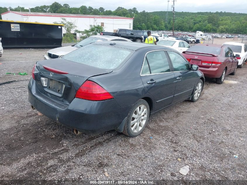 2007 Honda Accord 3.0 Ex VIN: 1HGCM66557A027644 Lot: 39419117