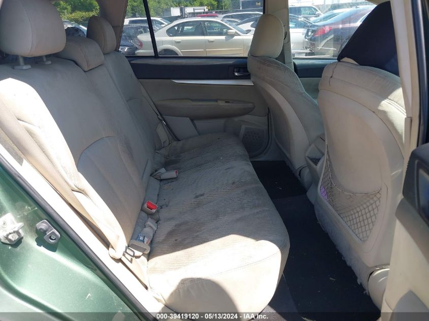 2010 Subaru Outback 2.5I Premium VIN: 4S4BRBBC2A3383145 Lot: 39419120