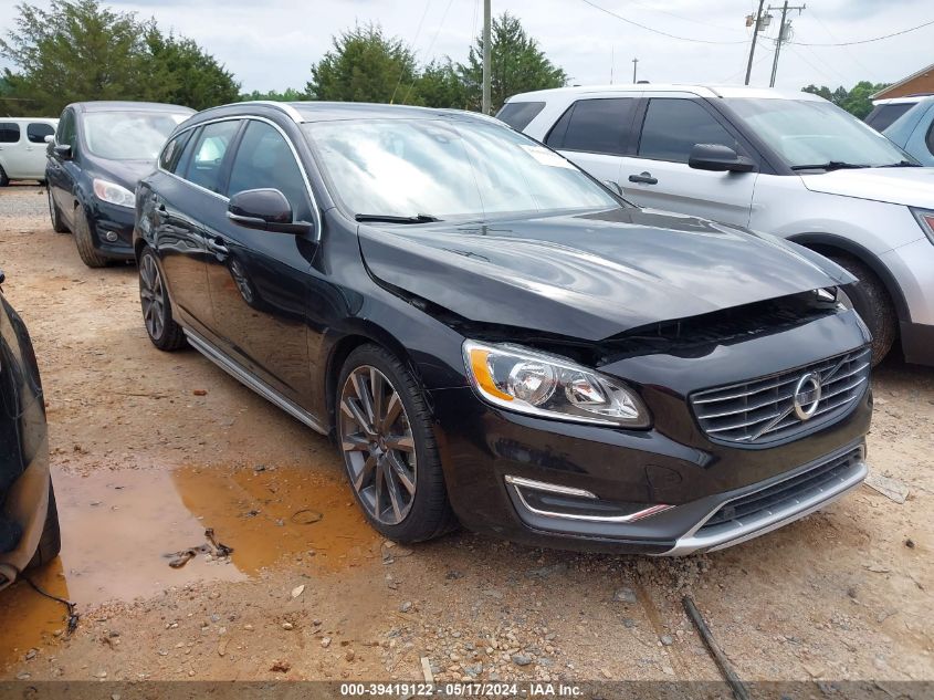 2015 Volvo V60 T5 Premier VIN: YV140MEBXF1187392 Lot: 39419122