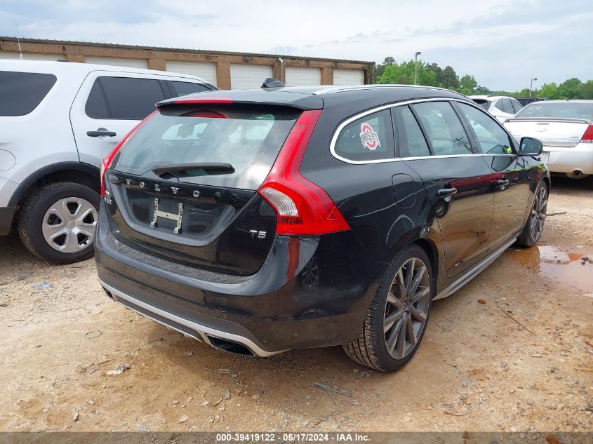 2015 Volvo V60 T5 Premier VIN: YV140MEBXF1187392 Lot: 39419122