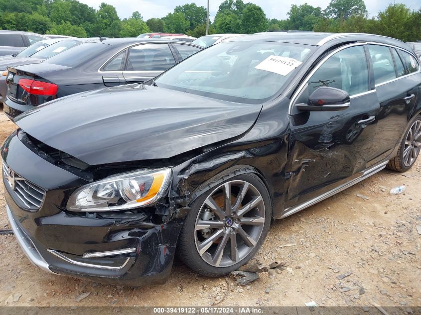 2015 Volvo V60 T5 Premier VIN: YV140MEBXF1187392 Lot: 39419122