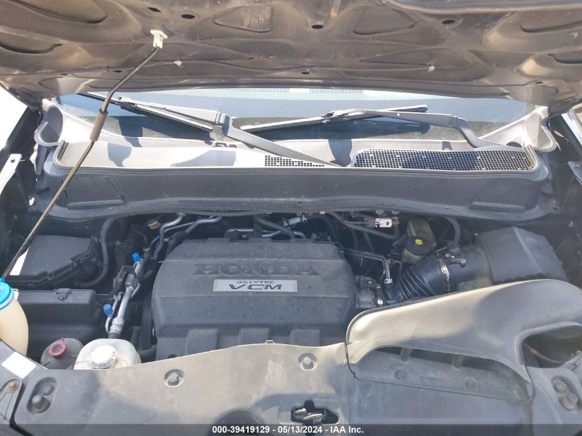 2010 Honda Pilot Lx VIN: 5FNYF4H29AB037257 Lot: 39419129