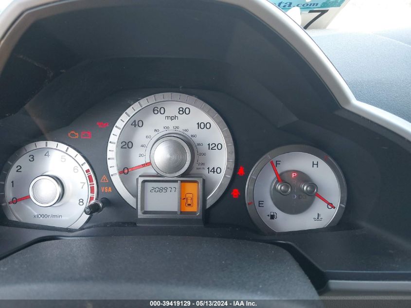 2010 Honda Pilot Lx VIN: 5FNYF4H29AB037257 Lot: 39419129