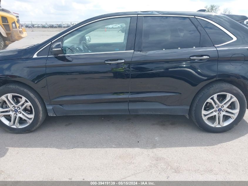 2018 Ford Edge Titanium VIN: 2FMPK4K84JBC01883 Lot: 39419139