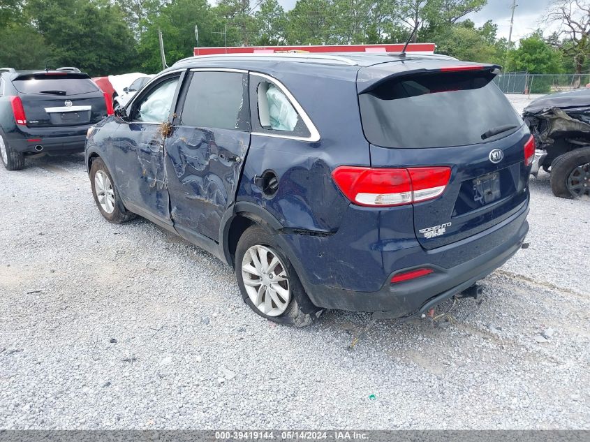 2016 Kia Sorento 3.3L Lx VIN: 5XYPG4A52GG157187 Lot: 39419144