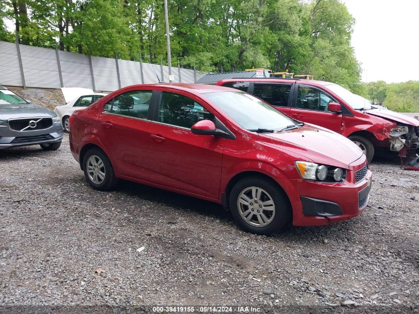 2013 Chevrolet Sonic Lt Auto VIN: 1G1JC5SG2D4139542 Lot: 39419155