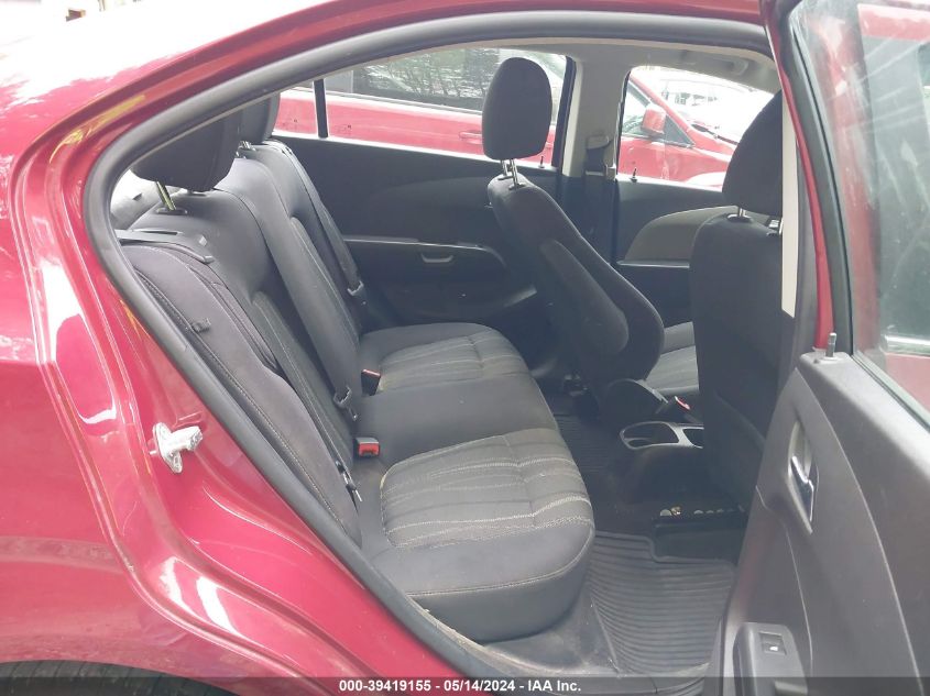 2013 Chevrolet Sonic Lt Auto VIN: 1G1JC5SG2D4139542 Lot: 39419155