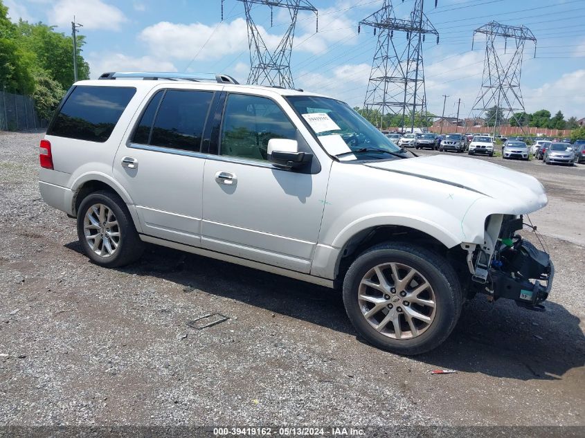 2016 Ford Expedition Limited VIN: 1FMJU2AT3GEF25527 Lot: 39419162