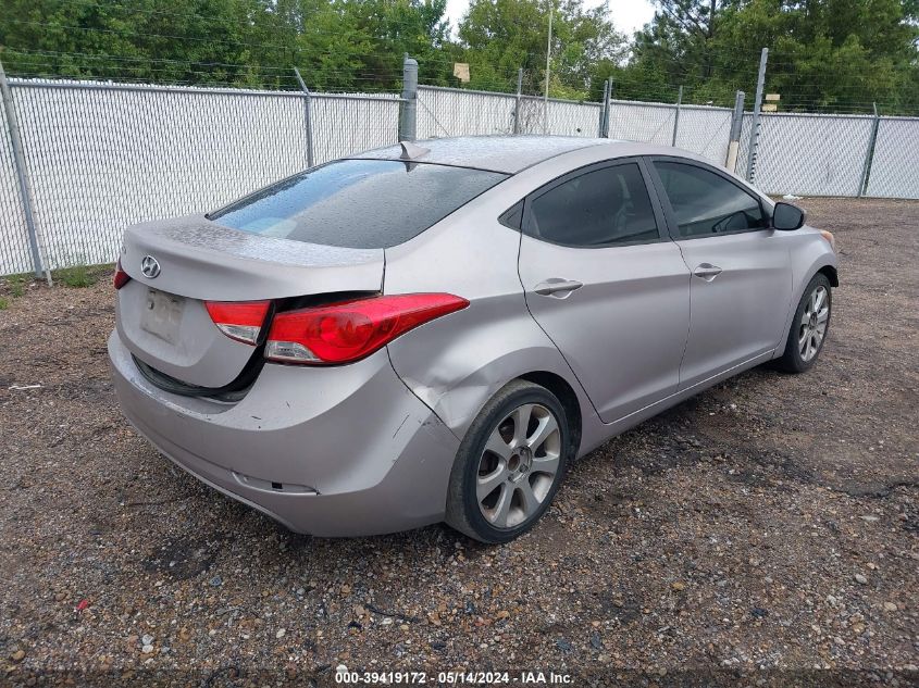 2013 Hyundai Elantra Limited VIN: KMHDH4AE3DU847620 Lot: 39419172