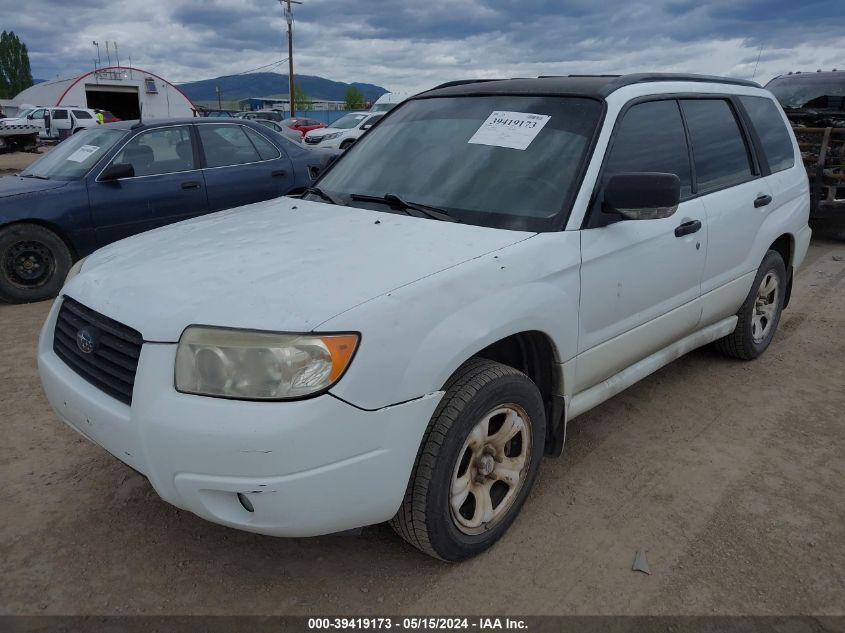 2007 Subaru Forester 2.5X VIN: JF1SG63677G707370 Lot: 39419173