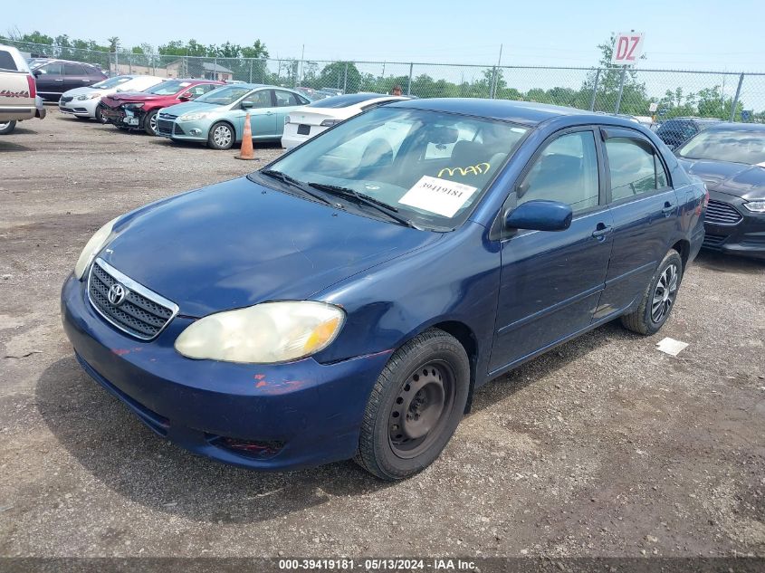 2006 Toyota Corolla Le VIN: 1NXBR32E26Z755351 Lot: 39419181