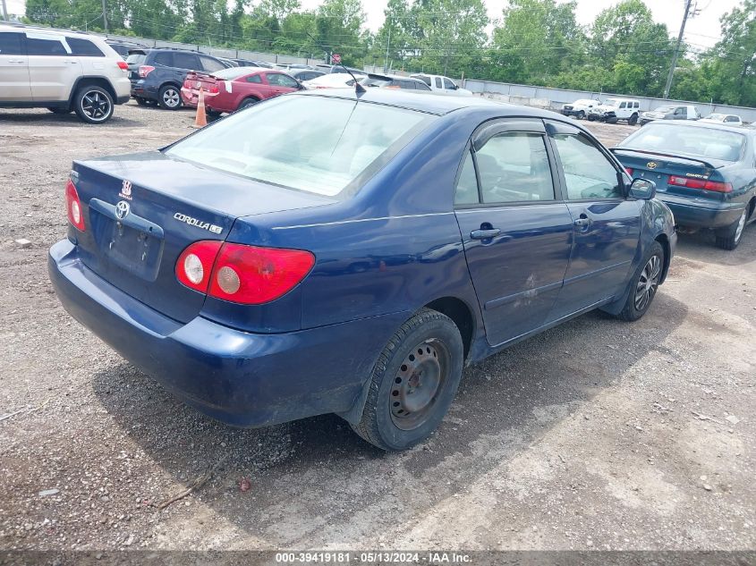 2006 Toyota Corolla Le VIN: 1NXBR32E26Z755351 Lot: 39419181