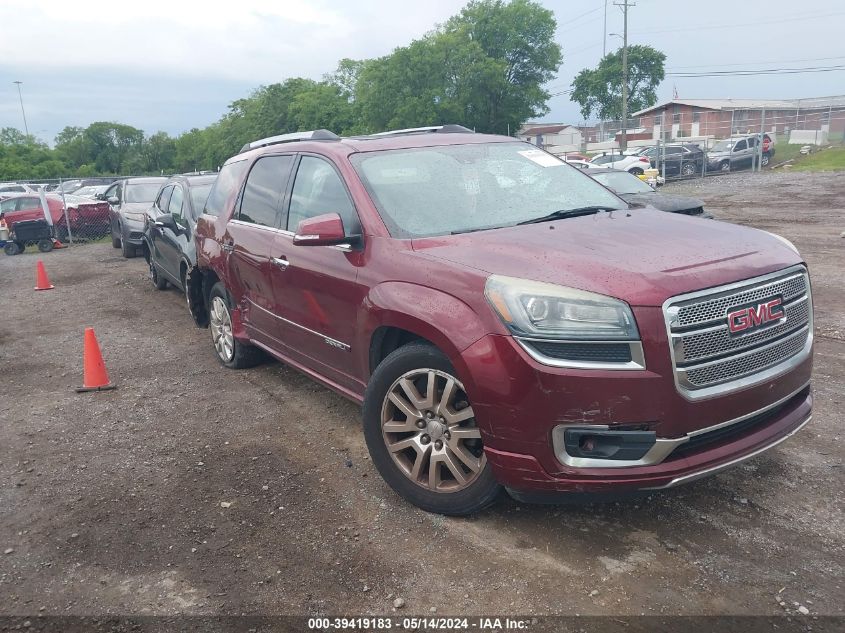 2016 GMC Acadia Denali VIN: 1GKKRTKDXGJ233764 Lot: 39419183