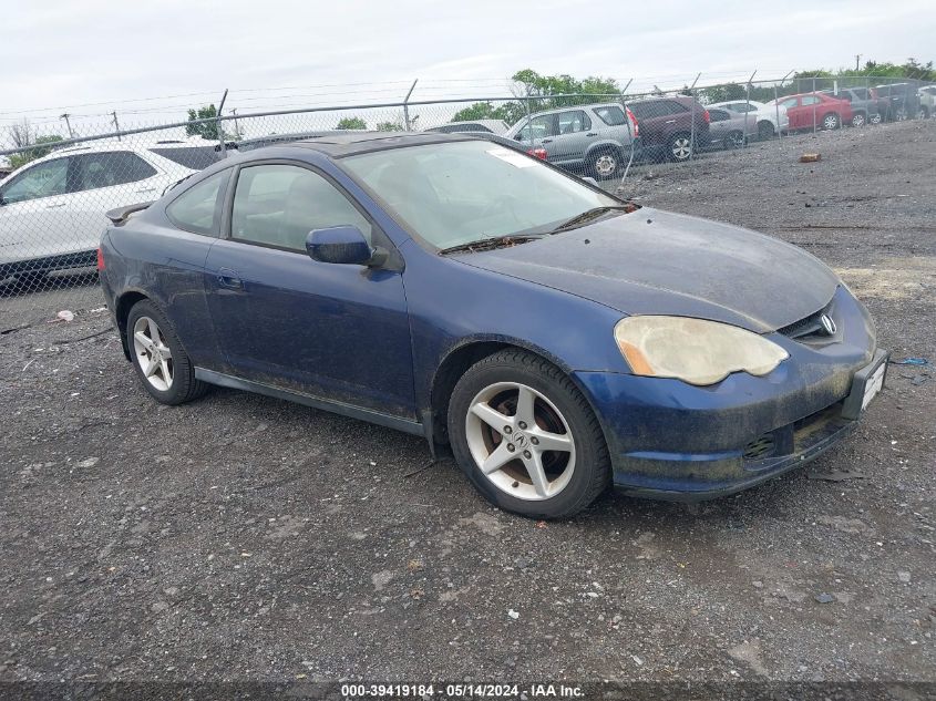 2002 Acura Rsx VIN: JH4DC54882C024844 Lot: 39419184