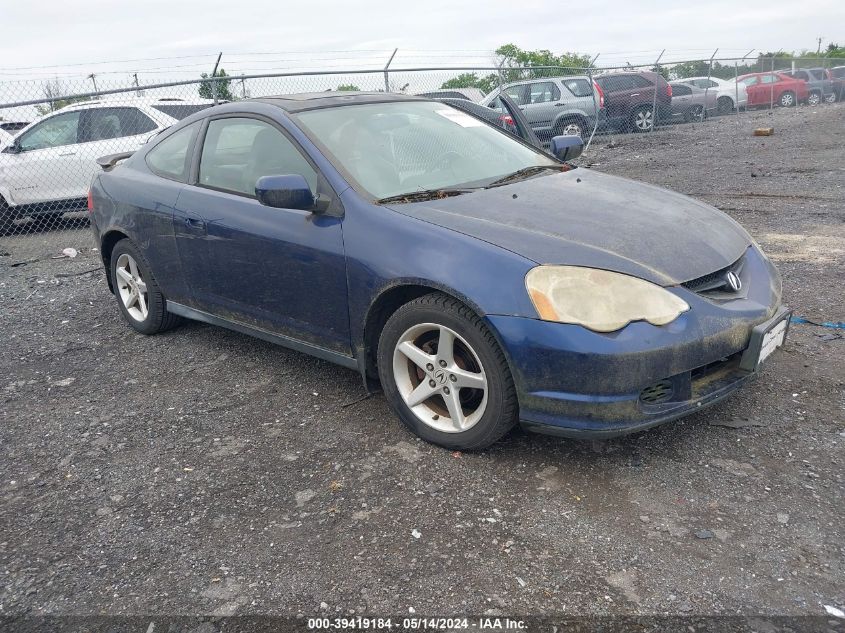 2002 Acura Rsx VIN: JH4DC54882C024844 Lot: 39419184