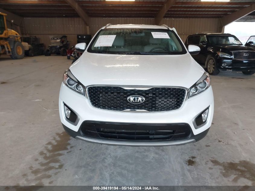 2017 Kia Sorento 2.0T Ex VIN: 5XYPH4A14HG280999 Lot: 39419194