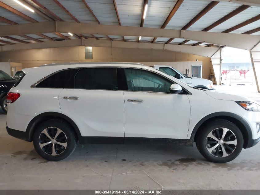 2017 Kia Sorento 2.0T Ex VIN: 5XYPH4A14HG280999 Lot: 39419194