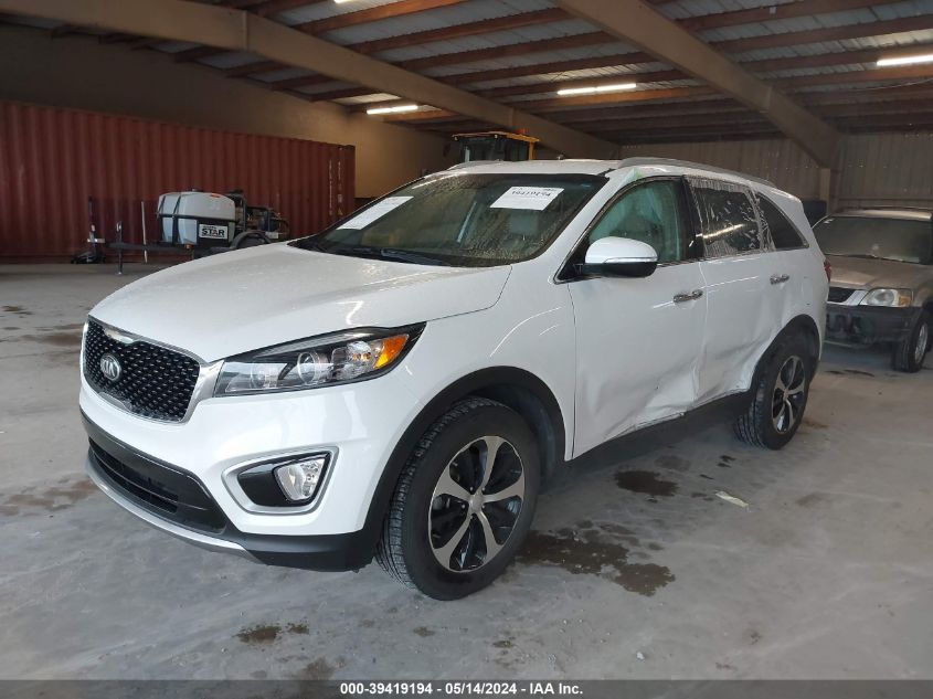 2017 Kia Sorento 2.0T Ex VIN: 5XYPH4A14HG280999 Lot: 39419194