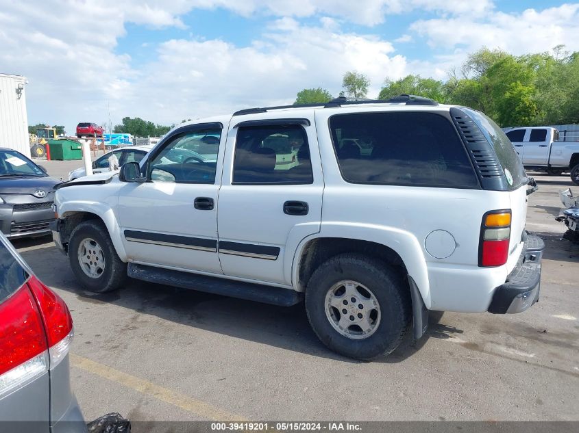 2004 Chevrolet Tahoe Ls VIN: 1GNEK13Z74J222008 Lot: 39419201
