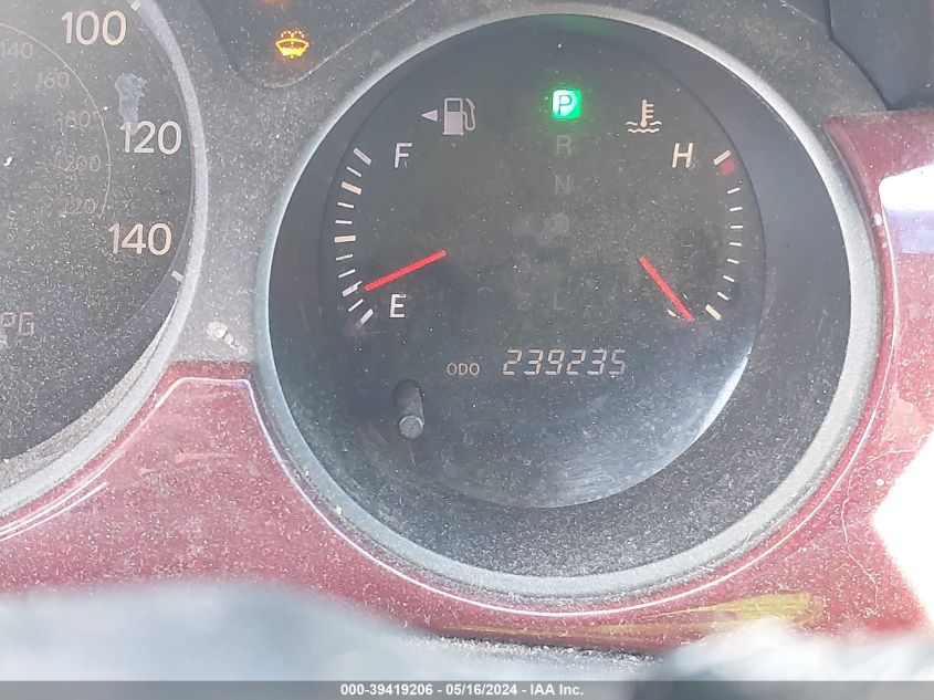 2006 Lexus Es 330 VIN: JTHBA30G565166853 Lot: 39419206