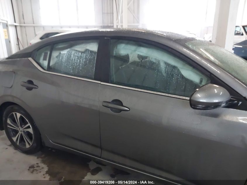 2020 Nissan Sentra Sv Xtronic Cvt VIN: 3N1AB8CV5LY288163 Lot: 39419208