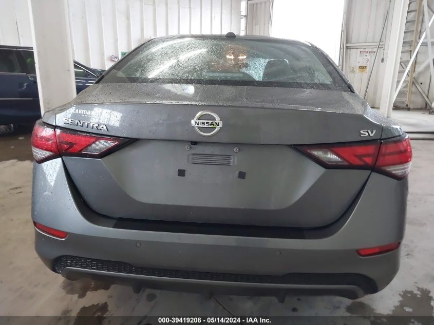 2020 Nissan Sentra Sv Xtronic Cvt VIN: 3N1AB8CV5LY288163 Lot: 39419208