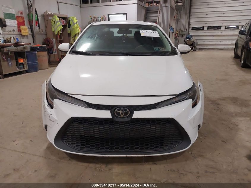 2021 Toyota Corolla Le VIN: 5YFEPMAE7MP210223 Lot: 39419217