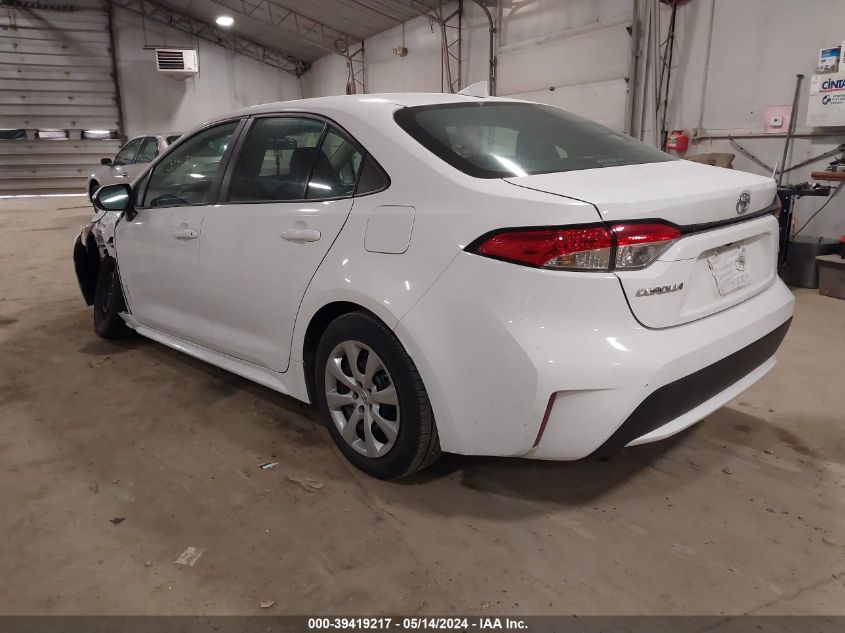 2021 Toyota Corolla Le VIN: 5YFEPMAE7MP210223 Lot: 39419217