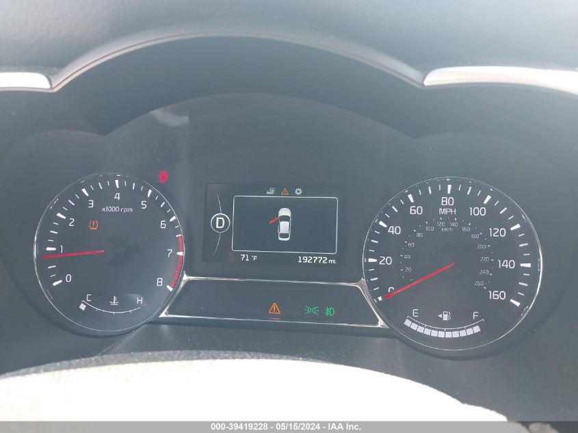 2014 Kia Optima Sx VIN: 5XXGR4A74EG307619 Lot: 39419228