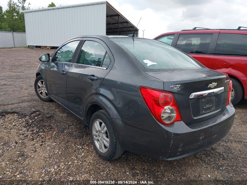 2013 Chevrolet Sonic Lt Auto VIN: 1G1JC5SH7D4160749 Lot: 39419230