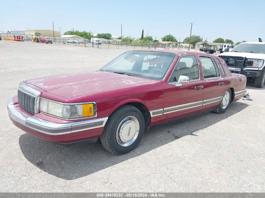 1990 Lincoln Town Car VIN: 1LNLM81F4LY717537 Lot: 39419237