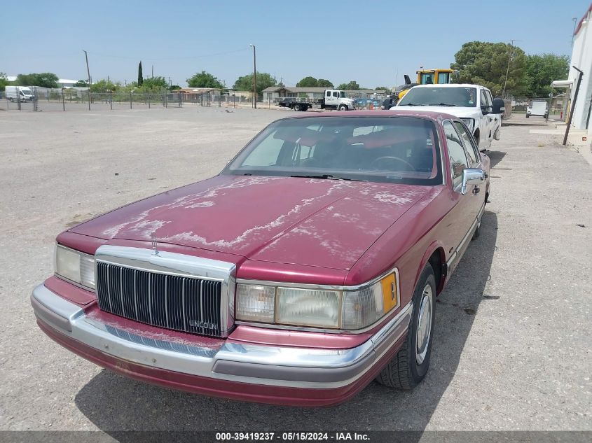 1990 Lincoln Town Car VIN: 1LNLM81F4LY717537 Lot: 39419237