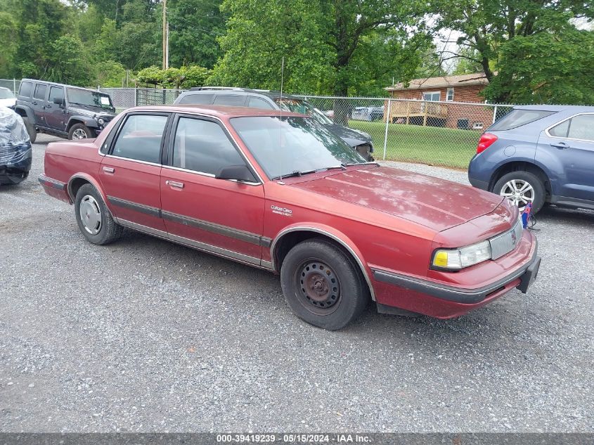 1992 Oldsmobile Cutlass Ciera S VIN: 1G3AL54N9N6413828 Lot: 39419239