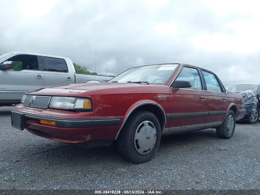 1992 Oldsmobile Cutlass Ciera S VIN: 1G3AL54N9N6413828 Lot: 39419239